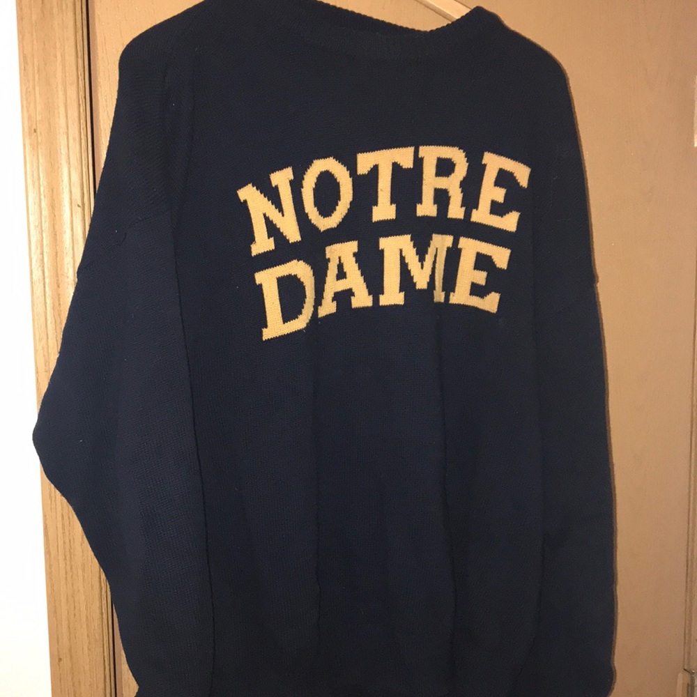 Vintage Norte Dam sweater